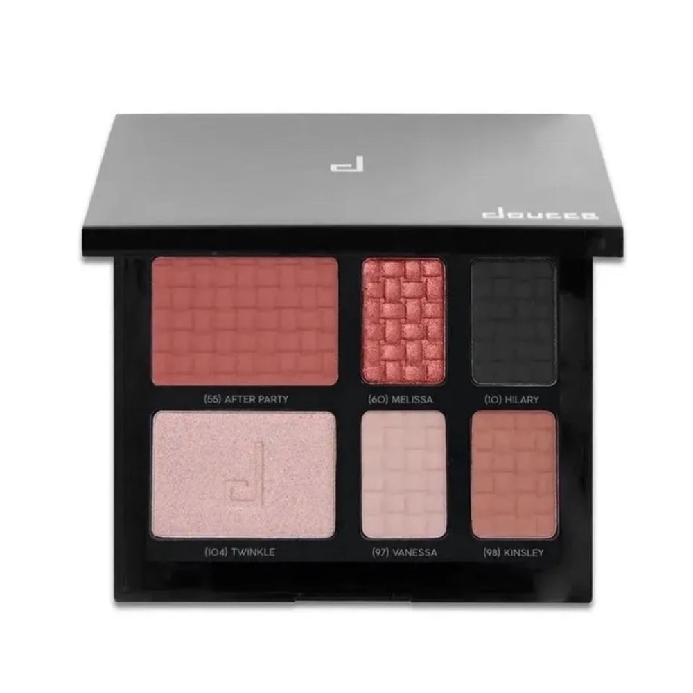 Doucce Freematic Eyeshadow Pro Palette- 6-Shades (New & Sealed)